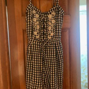 Hollister Checkered Romper